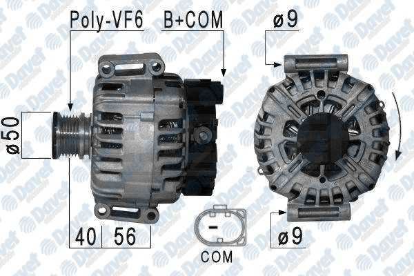 VALEO 439597 Alternator Sprinter 06->